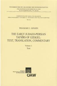 Early Judaeo-Persian Tafsirs of Ezekiel