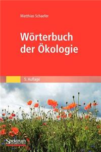 Wörterbuch Der Ökologie