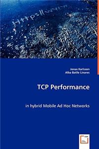 TCP Performance in hybrid Mobile Ad Hoc Networks