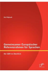 Gemeinsamer Europäischer Referenzrahmen für Sprachen