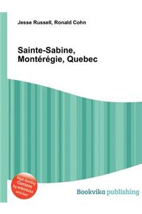 Sainte-Sabine, Monteregie, Quebec