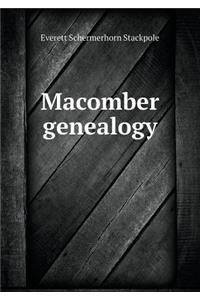 Macomber Genealogy