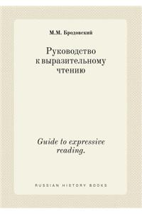 Guide to Expressive Reading.