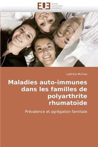 Maladies auto-immunes dans les familles de polyarthrite rhumatoïde