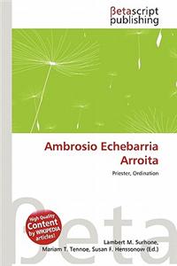 Ambrosio Echebarria Arroita