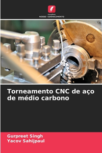 Torneamento CNC de aço de médio carbono