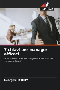 7 chiavi per manager efficaci