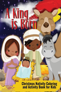 Christmas Nativity Coloring and Activity Book for Kids