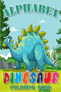 Alphabet Dinosaur Coloring Book