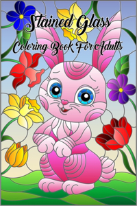 Stained Glass Coloring Book For Adults