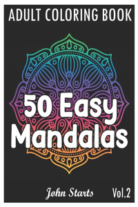 50 Easy Mandalas