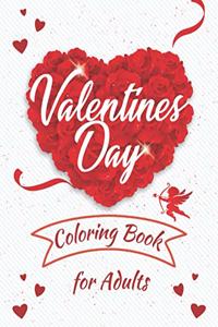 Valentines Day Coloring Book For Adults