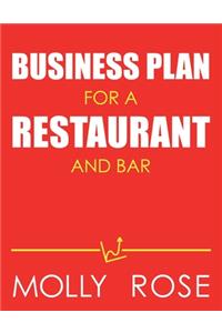 Business Plan For A Restaurant And Bar