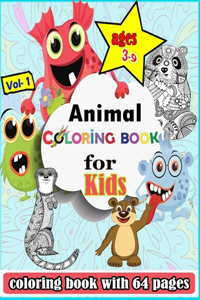 animal coloring book for kids