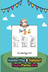 Handwriting & Alphabet Tracing Practice Book For Kids