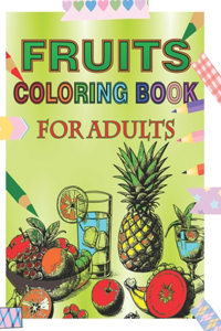 Coloring Book Fruits