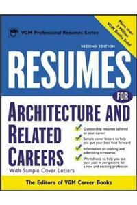 Resumes for Architecture and Related Careers