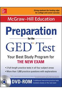 McGraw-Hill Education Preparation for the GED(R) Test with DVD-ROM [With CDROM]