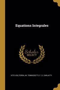 Equations Integrales