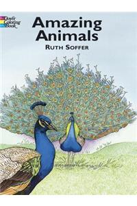 Amazing Animals Coloring Book