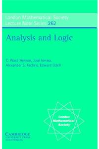 Analysis and Logic
