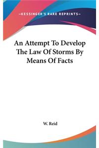 Attempt To Develop The Law Of Storms By Means Of Facts