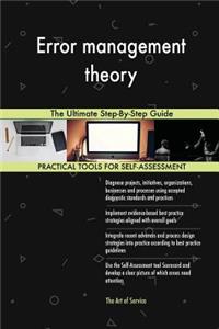 Error management theory The Ultimate Step-By-Step Guide
