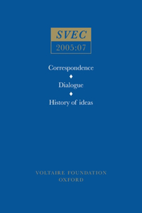 Correspondence; Dialogue; History of ideas