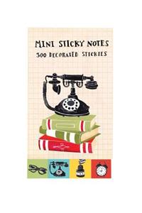 Vintage Telephone Mini Sticky Notes