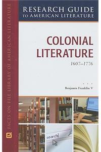 Colonial Literature, 1607-1776