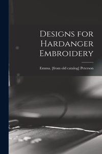 Designs for Hardanger Embroidery