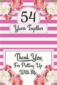 54th Anniversary Journal