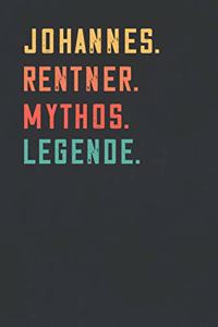 Johannes. Rentner. Mythos. Legende.