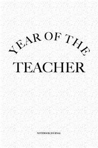 Year Of The Teacher