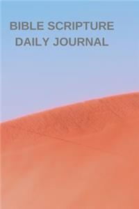 Bible Scripture Daily Journal