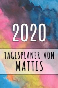2020 Tagesplaner von Mattis