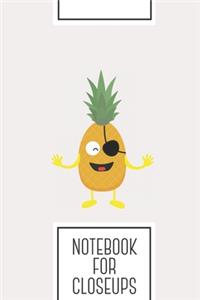 Notebook for Closeups