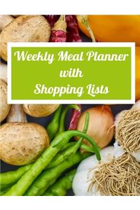 Weekly Meal Planner with Shopping Lists