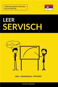 Leer Servisch - Snel / Gemakkelijk / Efficiënt