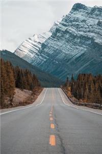 Mountains notebook - best notebook with quotes, perfect 120 lined pages #9