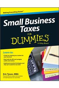 Small Business Taxes for Dummies