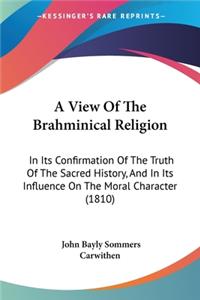 View Of The Brahminical Religion