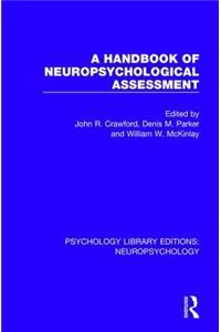 Handbook of Neuropsychological Assessment