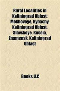 Rural Localities in Kaliningrad Oblast
