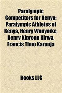 Paralympic Competitors for Kenya