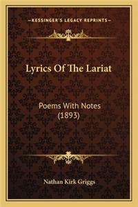 Lyrics of the Lariat
