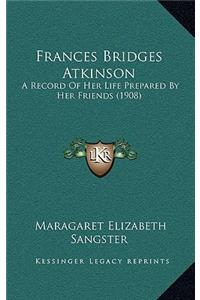 Frances Bridges Atkinson