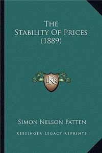 Stability Of Prices (1889)