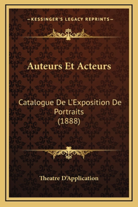 Auteurs Et Acteurs