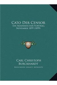 Cato Der Censor